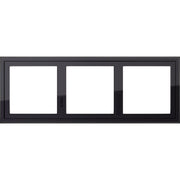 Gira - Abdeckrahmen Montageadapter 3fach 131305 sw
