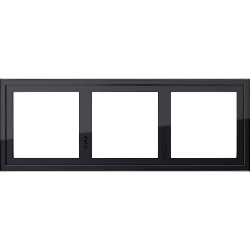 Gira - Abdeckrahmen Montageadapter 3fach 131305 sw