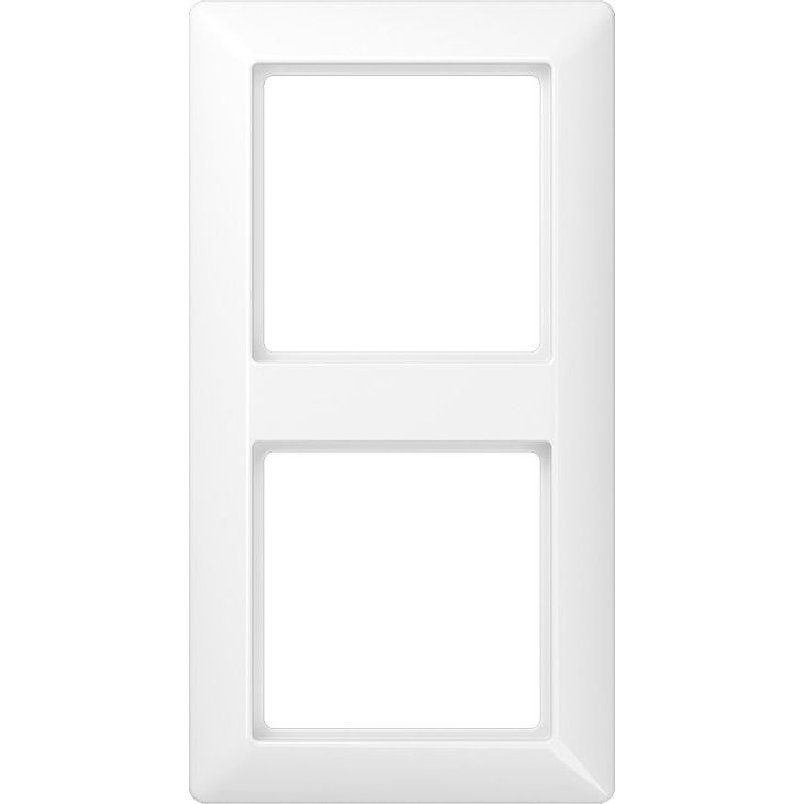 Jung - Abdeckrahmen Rahmen 2-fach aws AS 582 BF WW waage/senkrecht