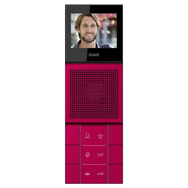 Jung - Innenstation für Türkommunikation SIB Video-Innenstation SI VI LC 627 230 LS 32101