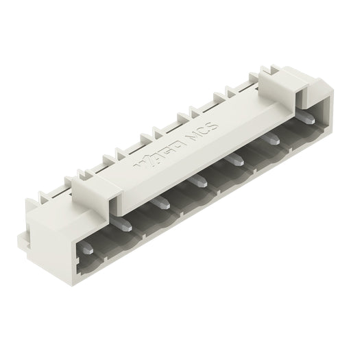 WAGO - Leiterplattensteckverbinder THT-Stiftleiste Lötstift 721-867/001-000 1,2x1,2,abgew.,lgr − 50 Stück