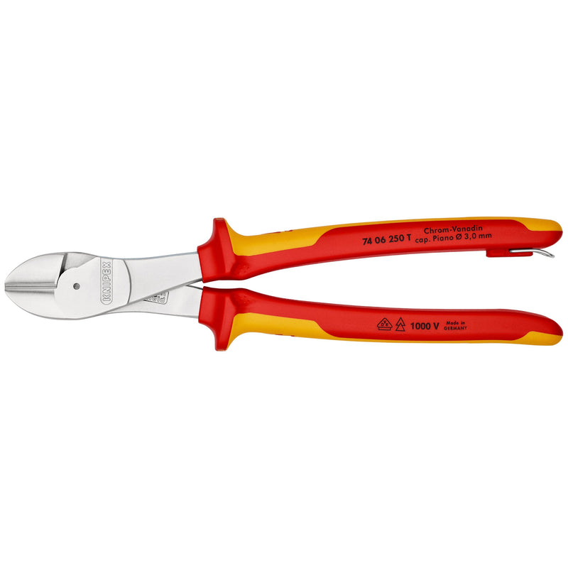 Knipex - Seitenschneider VDE Kraft-Seitenschneider 74 06 250 T 250mm