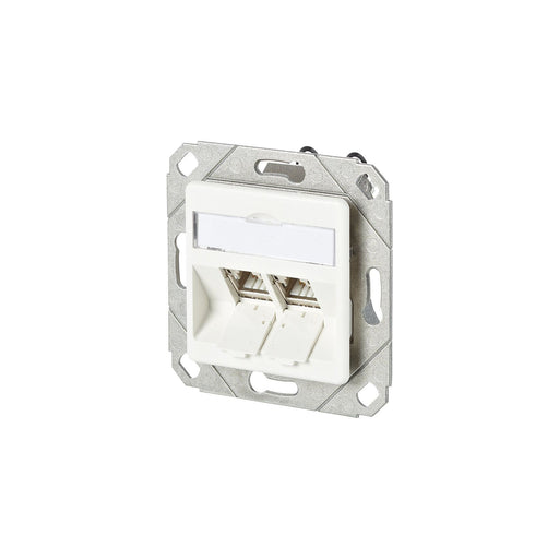 Metz Connect - Kommunikationsanschlussdose Kupfer Anschlussdose C6Amodul Upk 130B11D21102-E 2Port 180 Upk,rws − 10 Stück