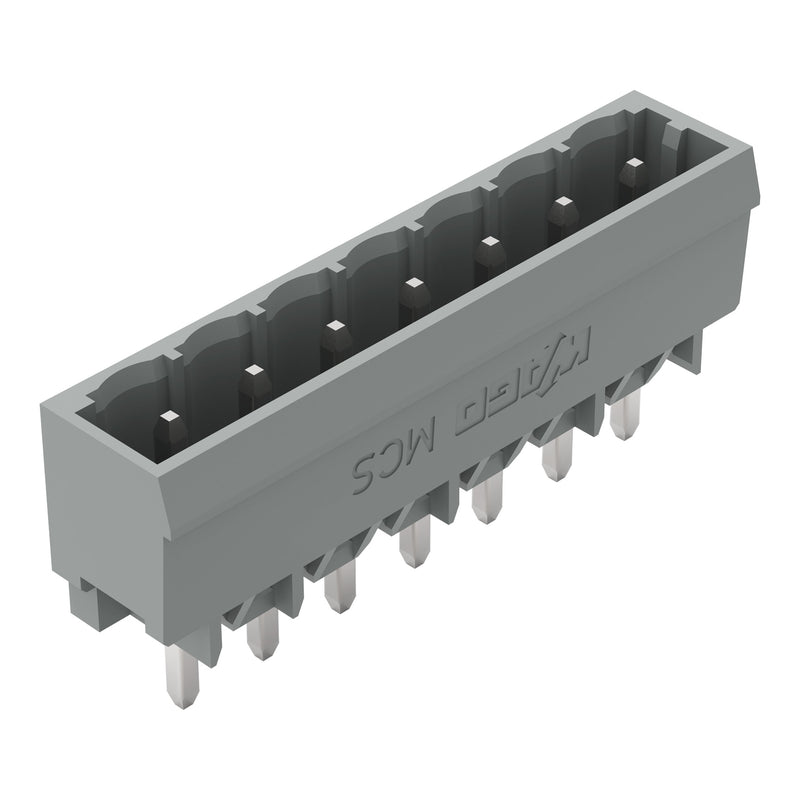 WAGO - Leiterplattensteckverbinder Stiftleiste 231-167/001-000 geschl. 1,2x1,2 5mm − 100 Stück
