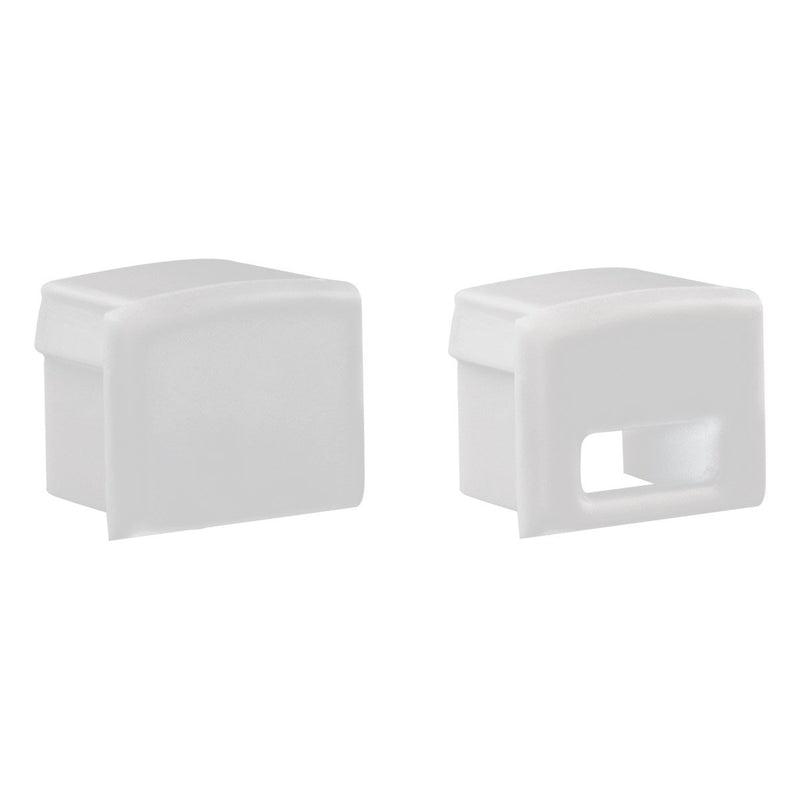EVN Lichttechnik - Mechanisches Zubehör/Ersatzteile für Leuchten Endkappen FLAT7PAKSETW