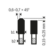 Bosch - Kreissägeblatt für 2608644534 Akkusägen Expert for