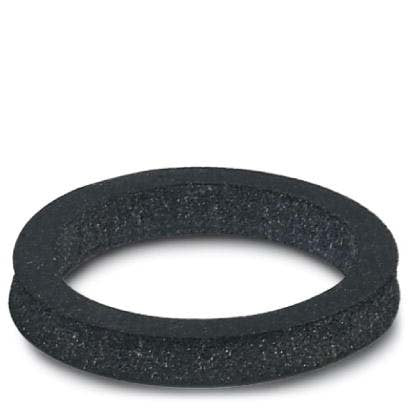 Phoenix Contact - Rundsteckverbinder, feldkonfektionierbar (Industriesteckverbinder) Flachdichtung SACC-M16-SEAL CLM − 10 Stück
