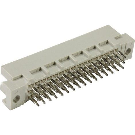 Harting - Leiterplattensteckverbinder Messerleiste 2A 09281326904 Einpressanschluss − 20 Stück