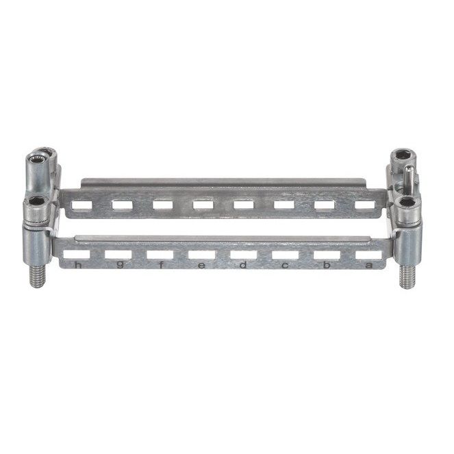 Harting - Befestigungselement für Industriesteckverbinder Halterahmen 09110249934 8 Einzelmodule