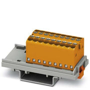 Phoenix Contact - Durchgangs-Reihenklemme Verteilerblock PTFIX 18X1,5-NS35 OG − 20 Stück