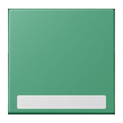 Jung - Abdeckung/Bedienelement für Installationsschalterprogramme Wippe 1fach m. Schriftfeld LC 990 NA 250 vert 59 (4320G)