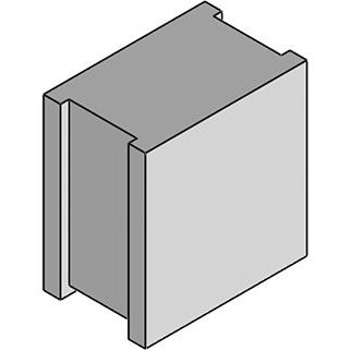 Icotek - Kabeleinsteckstutzen Blindtülle QTB