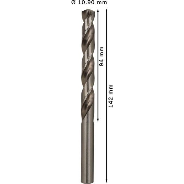 Bosch - Bohrer PRO Metal HSS-G 2608585529 Spiralbohrer 10,9 x
