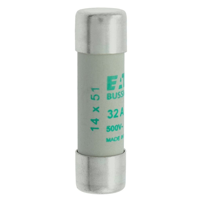Eaton - Zylindrische Sicherung Sicherungseinsatz Nieders. CYLINDRICA#C14M32 32A AC 500V 120kA − 10 Stück