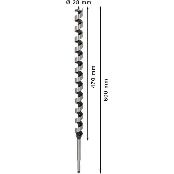 Bosch - Bohrer Holzschlangenbohrer 2608585725 PRO Wood