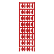 Weidmüller - Kabelmarkierungssystem Leitermarkierer SFC 0/21 NEUTRAL RT 21x5,8mm,rot − 200 Stück