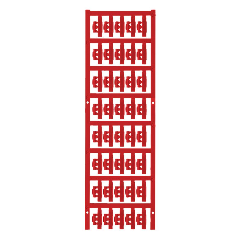 Weidmüller - Kabelmarkierungssystem Leitermarkierer SFC 0/21 NEUTRAL RT 21x5,8mm,rot − 200 Stück