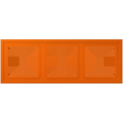 Jung - Abdeckrahmen Rahmen 3-fach LCZ 983 BF 224 orange