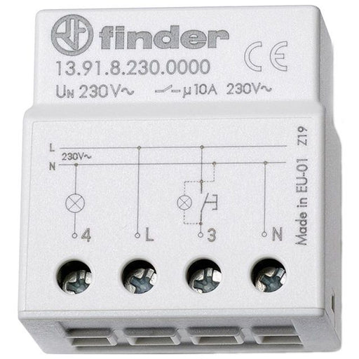 Finder - Stromstoßschalter 13.91.8.230.0000 1S 10A 230VAC