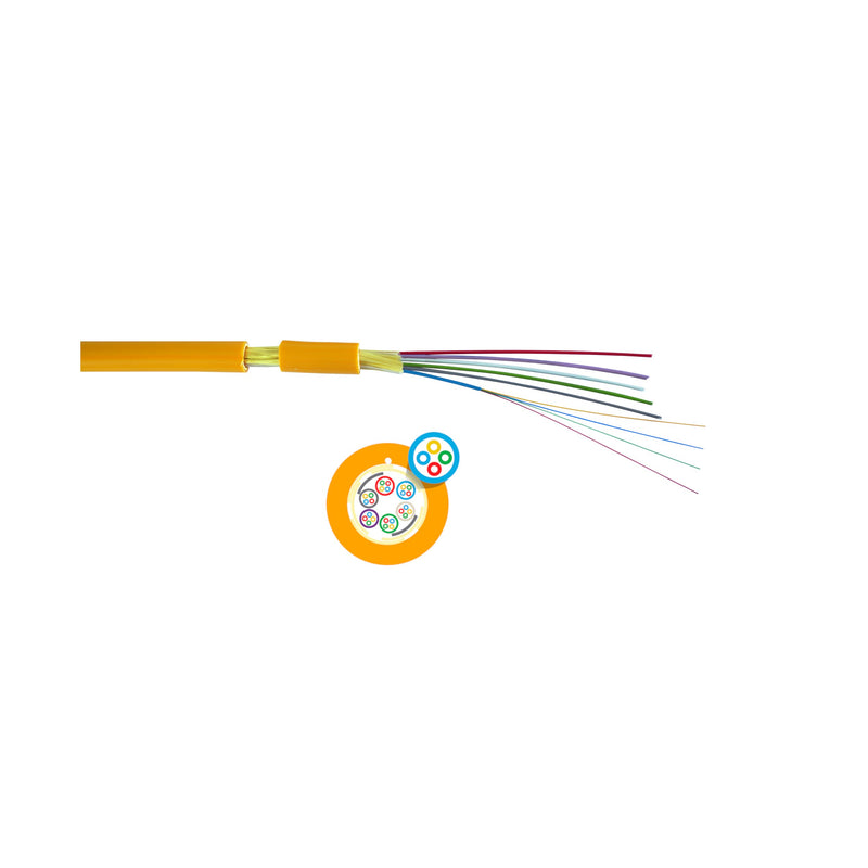 Televes - LWL-Kabel Optisches Kabel OSK24-250 24Fasern,Dca,pro m