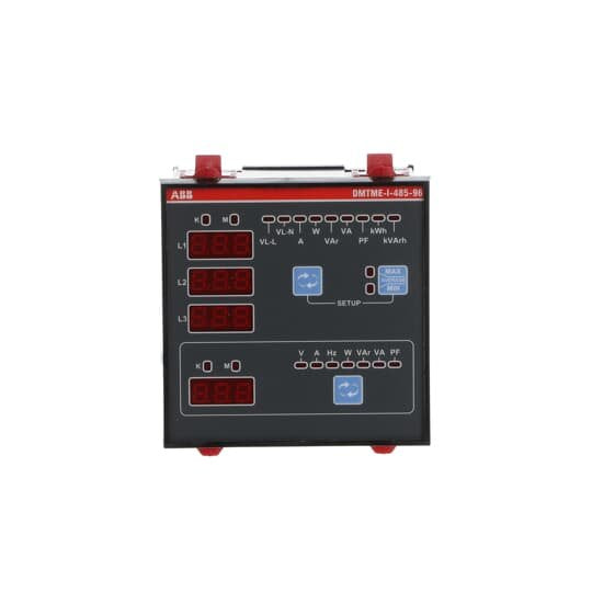 ABB Stotz S&J - Netz- und Leistungsanalysator Einbaumessgerät DMTME-I-485-96 Fronteinbau 96x96 mm