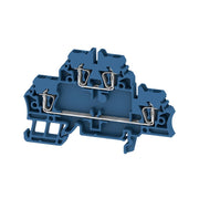 Weidmüller - Durchgangs-Reihenklemme Klemme ZDK 2.5 BL 2,5qmm blau