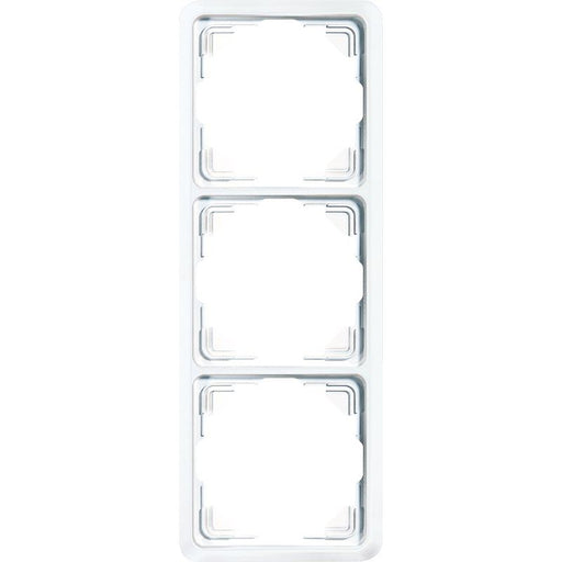 Jung - Abdeckrahmen Rahmen 3-fach aws 5583 WW waage/senkrecht