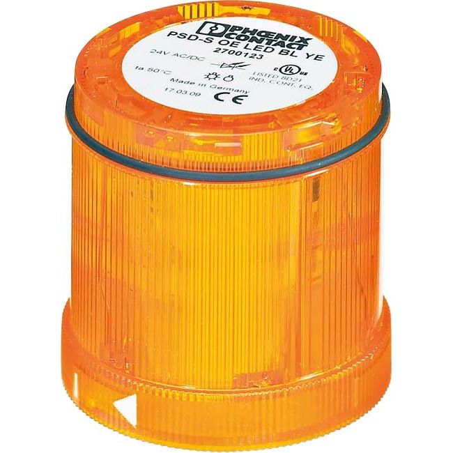 Phoenix Contact - Signalsäulenelement, optisch Optisches Element PSD-S OE LED BL YE