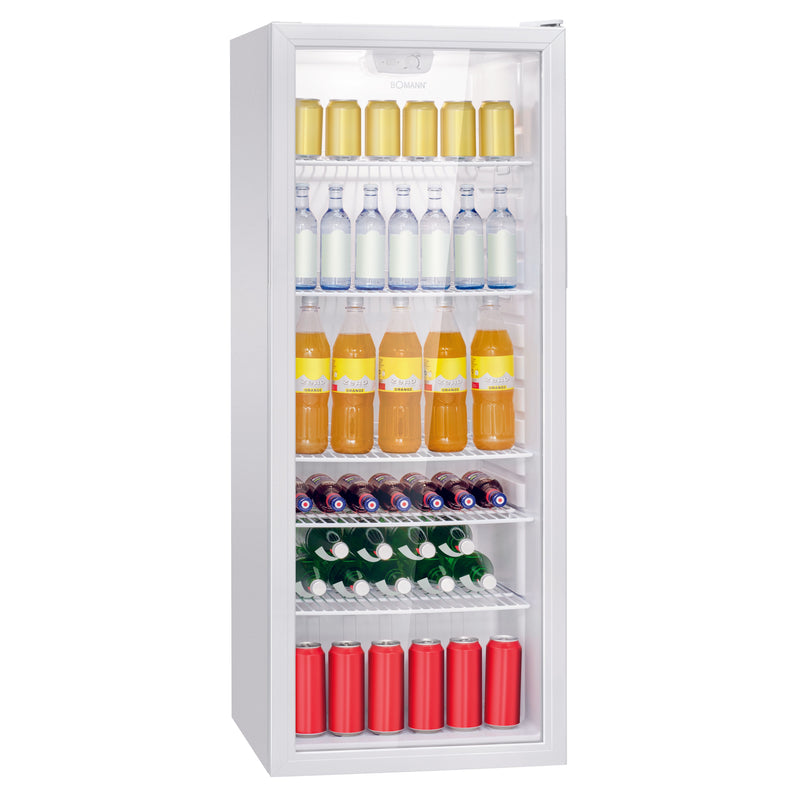 Bomann DA - Kühlschrank Glastürkühlgerät KSG 7289 ws 259L