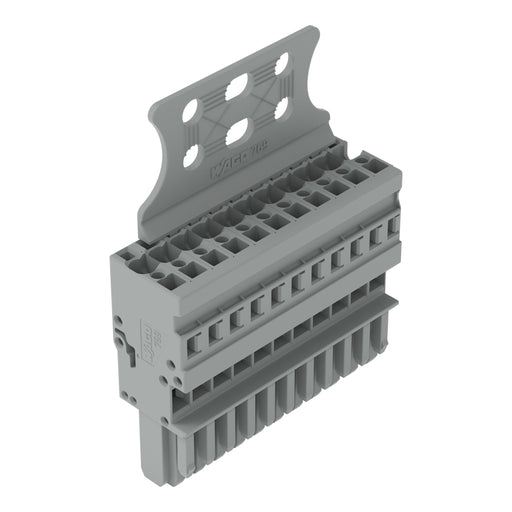 WAGO - Ein- und mehrpolige Klemmenleiste 1-Leiter-Federleiste 769-111/145-000 CAGECLAMP,4mm²,gr − 10 Stück