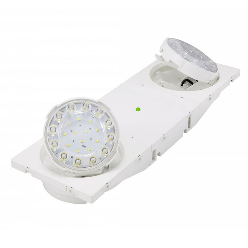 Ceag Notlichtsysteme - Sicherheitsleuchte LED Strahler BT2SL-D3CGL 2 LED,Lichtdauer 3h