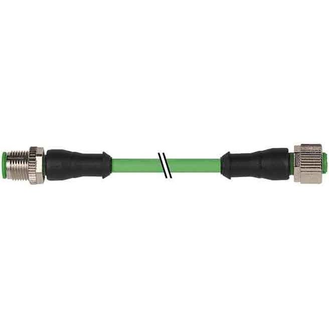 Murrelektronik - Konfektioniertes Sensor-Aktor-Kabel Verbindungsleitung 7000-46041-8020900 M12St.ger.auf Bu.M12