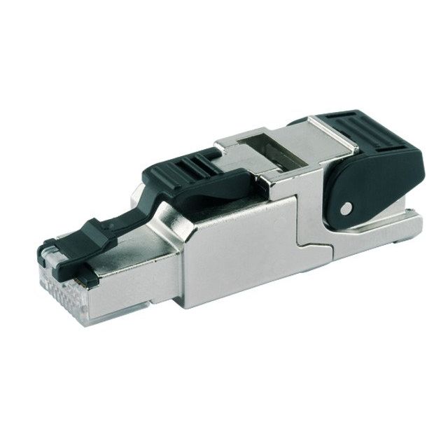 Telegärtner - Modularer Steckverbinder Stecker Cat.6A AWG26-27 100023040 MFP8 T568B feldkonf