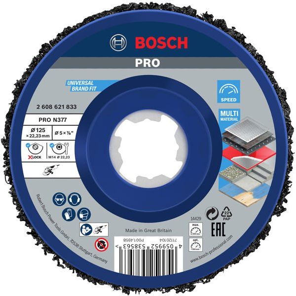 Bosch - Trenn-/Schleifscheibe PRO N377 2608621833 Reinigungsscheibe