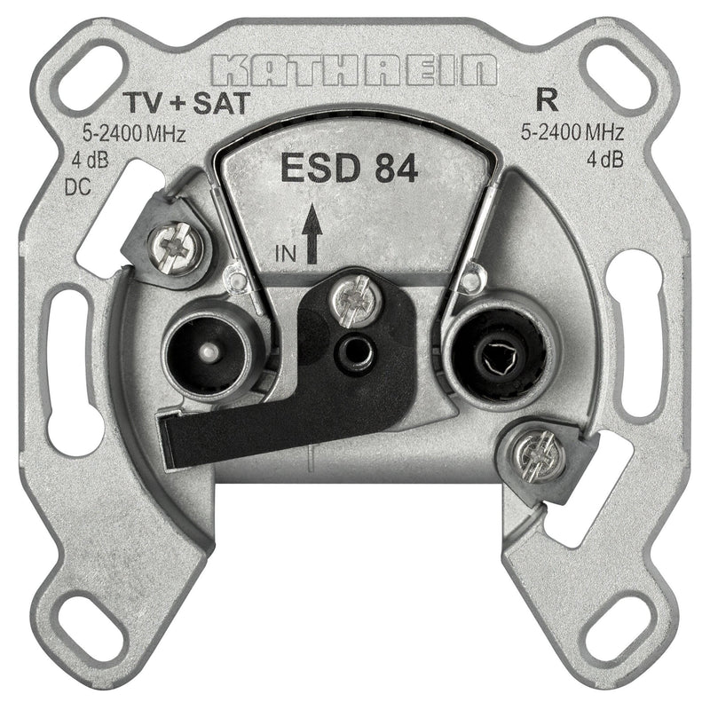 Kathrein - Antennensteckdose BK-Steckdose 2fach ESD 84 Stichdose  − 1 Stück