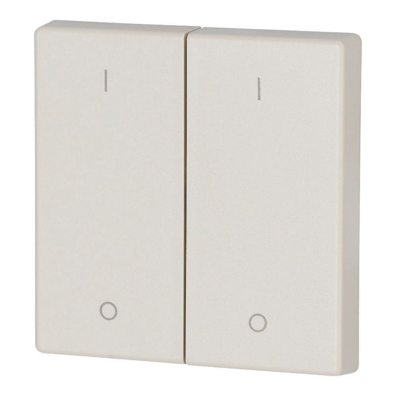 Eaton - Abdeckung/Bedienelement für Installationsschalterprogramme Wippe 2-fach CWIZ-02/12 I/0, creme