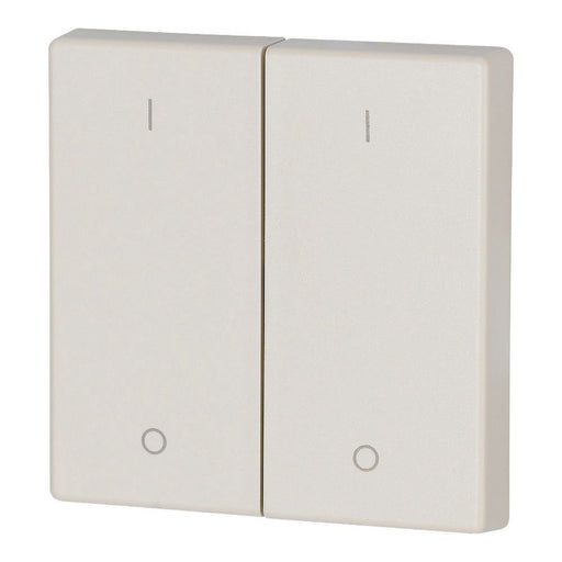 Eaton - Abdeckung/Bedienelement für Installationsschalterprogramme Wippe 2-fach CWIZ-02/12 I/0, creme − 1 Stück by Eaton

