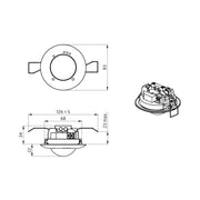 BEG Brück Electronic - Bussystem-Bewegungsmelder Präsenzmelder PD2NKNXsOCCULOGDX-DE