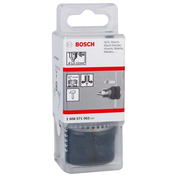 Bosch - Bohrfutter Zahnkranzbohrfutter bis 13 1608571062 mm, 1/2-Zoll 20UNF