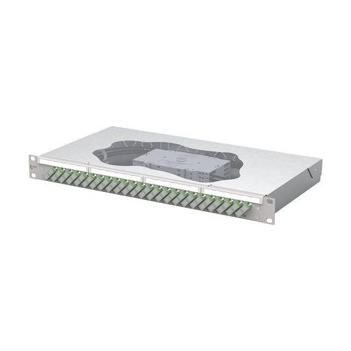 Metz Connect - Patchpanel LWL Patchfeld splice 150459F224-E 24xSC-D APC OS2