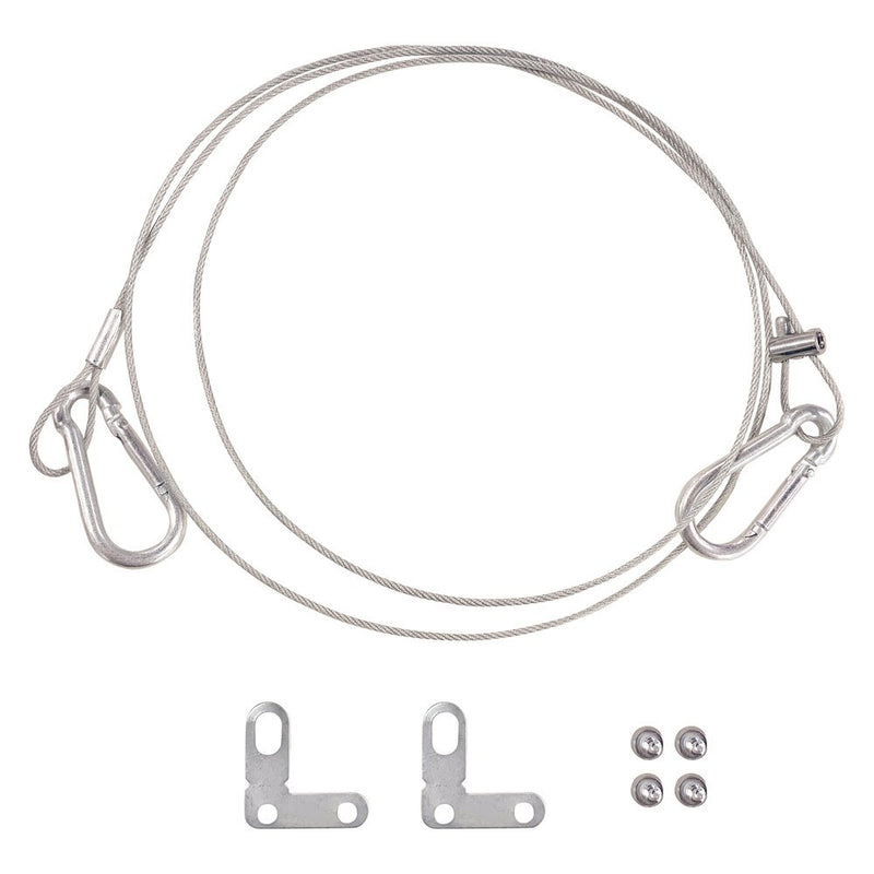 Ledvance - Mechanisches Zubehör/Ersatzteile für Leuchten Sicherheitskit (VE4) PLSECURITKIT4XPOLVE4 − 4 Packung