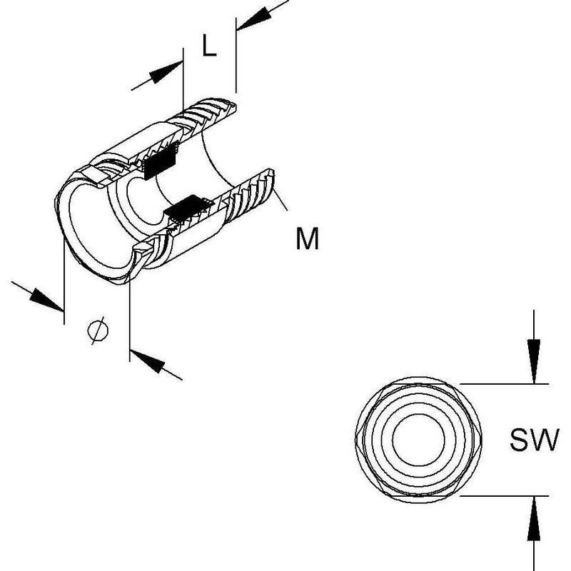 HKL - Kabelverschraubung 850M2013 − 25 Stück