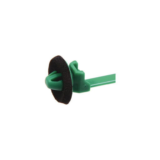 HellermannTyton - Kabelbinder Befestigungsbinder 126-03100(500) grün Aufdr. 5 − 500 Stück
