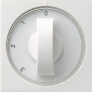 Gira - Abdeckung/Bedienelement für Installationsschalterprogramme Zentralplatte rws-gl 066903 m.Knebel f.3-Stufens