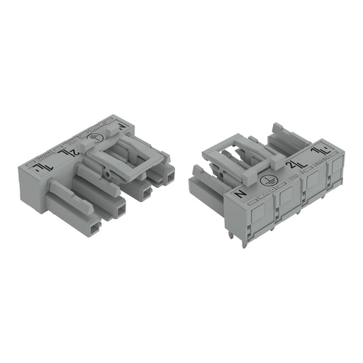 WAGO - Leiterplattensteckverbinder Buchse für Leiterplatten 770-844/011-000/060- abgew.,4-polig,gr − 50 Stück