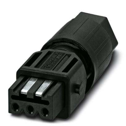 Phoenix Contact - Steckverbinder für steckbare Gebäudeinstallation Steckverbinder QPD STAK 3PE1,5 BK