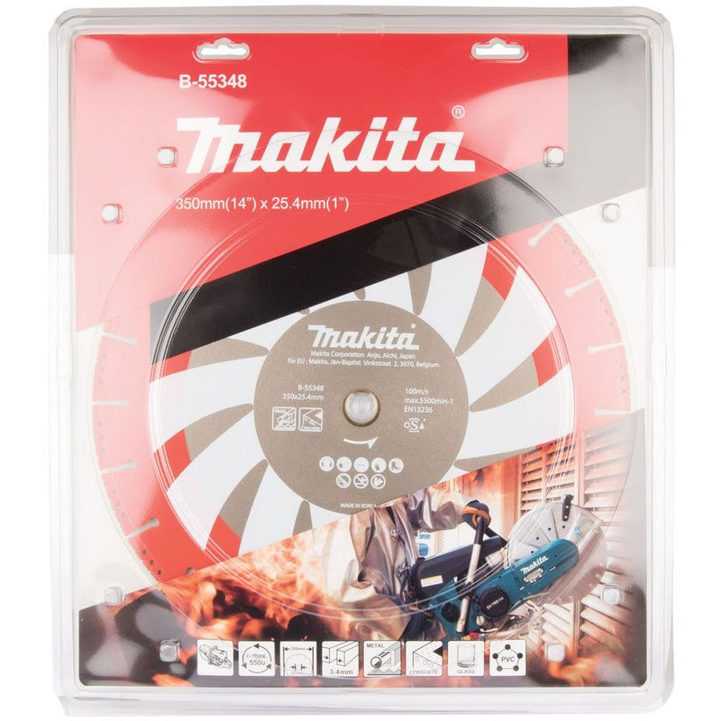 Makita - Trenn-/Schleifscheibe Diamantscheibe B-55348 355 mm Rettung