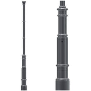 Leipziger Leuchten - Lichtmast Ziermast Z76mm 9.955.2214.70AFQ DB703 L3260mm