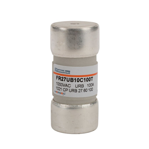 Mersen - Zylindrische Sicherung Sicherungseinsatz zylindr. FR27UB10C100T aR 27x60 100A − 10 Stück