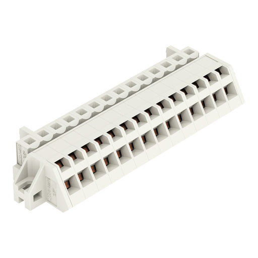 WAGO - Kabelsteckverbinder für Leiterplattensteckverbinder 1-Leiter Federleiste 721-314/031-000 CAGECLAMP 2,5mm²,lgr − 25 Stück